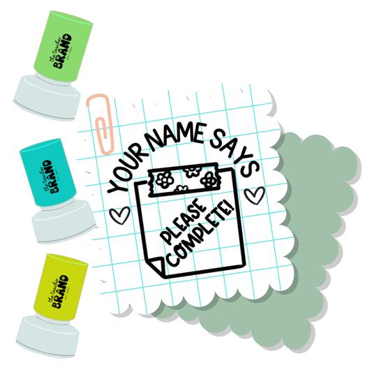 Please Complete Stamp