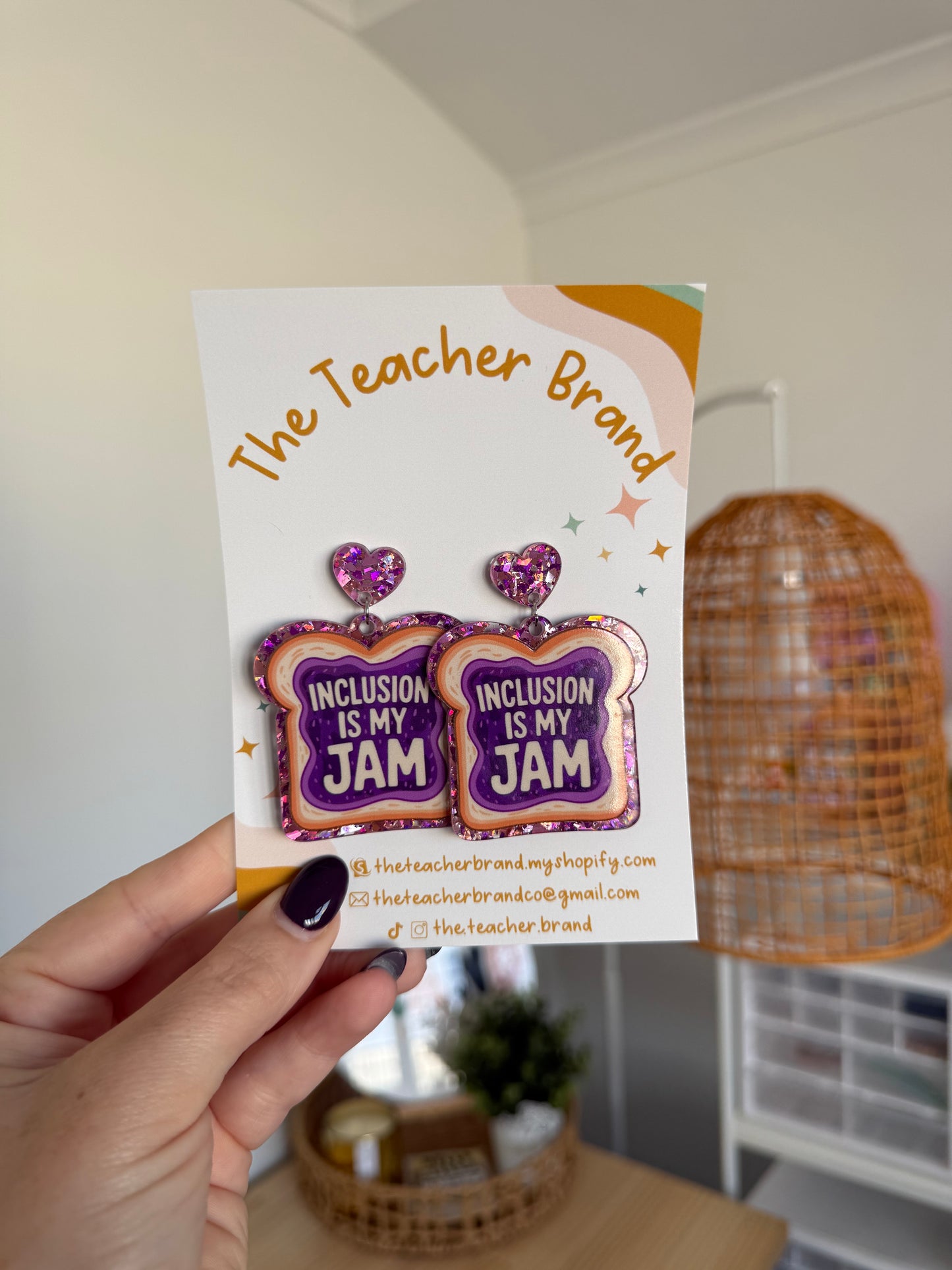 Inclusion is My JAM Dangles