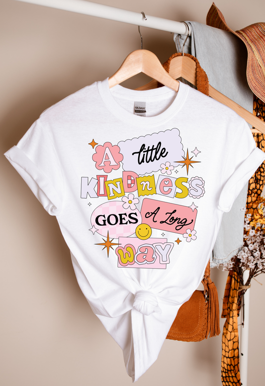 A Little Kindness Teacher T-shirt - Blush