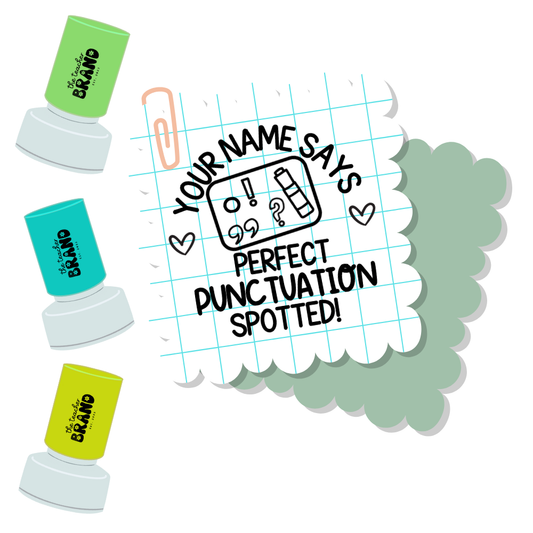 Perfect Punctuation Stamp