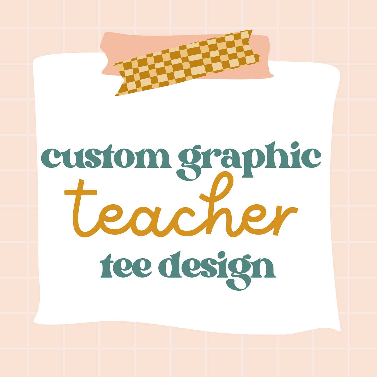 Custom Teacher T-shirt