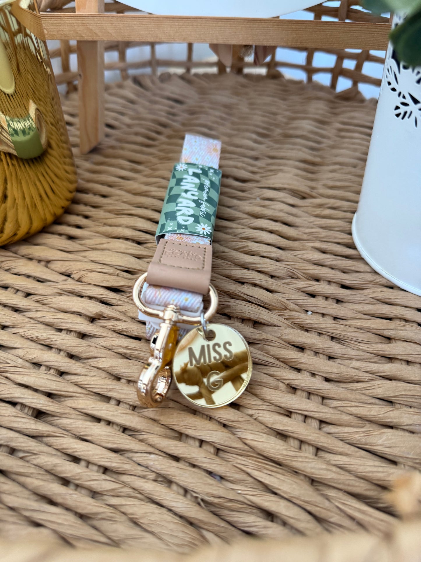 Fabric Lanyard Trinket