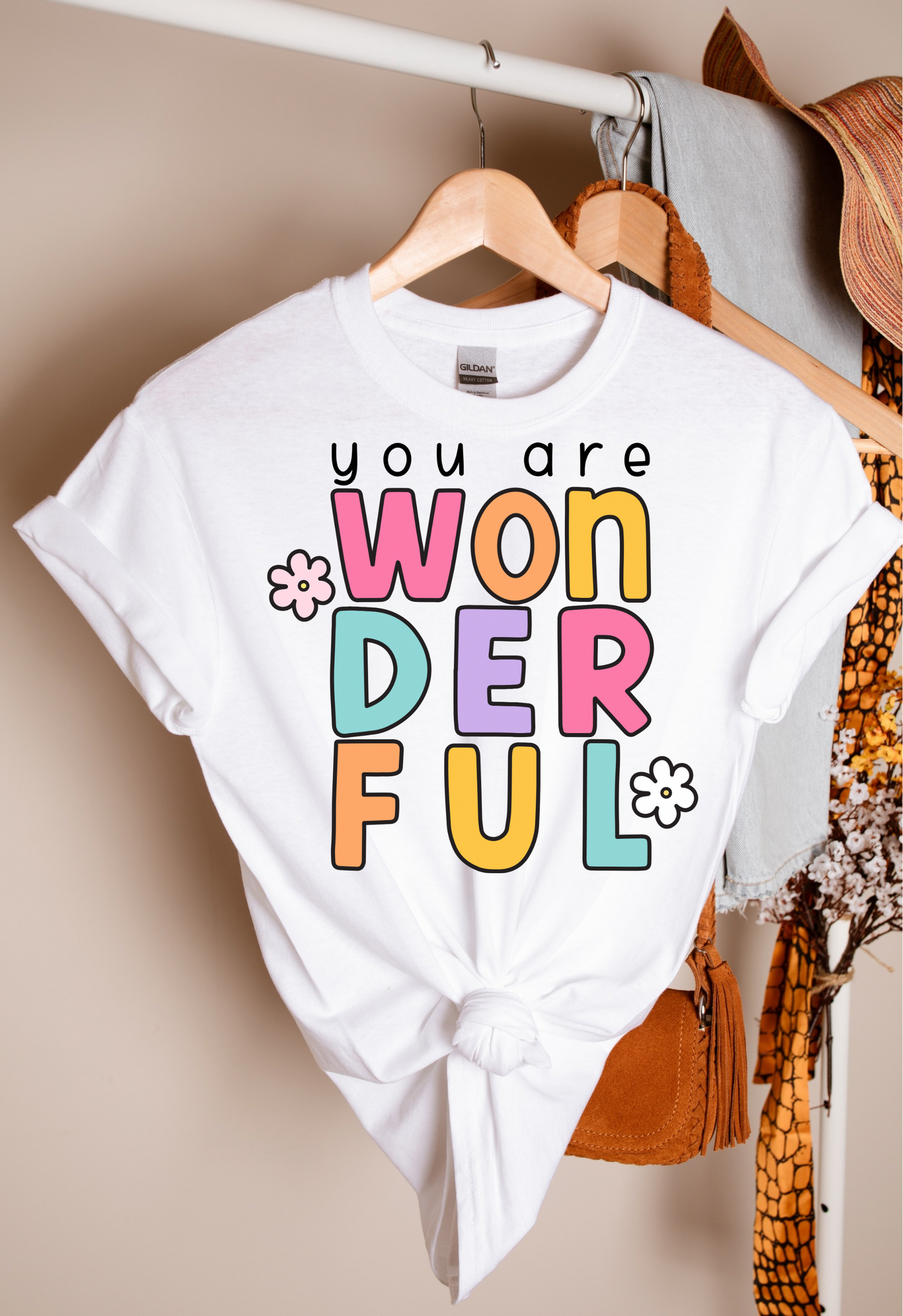 You Are Wonderful Teacher T-shirt