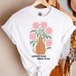 Helping Little Minds Grow Floral T-shirt