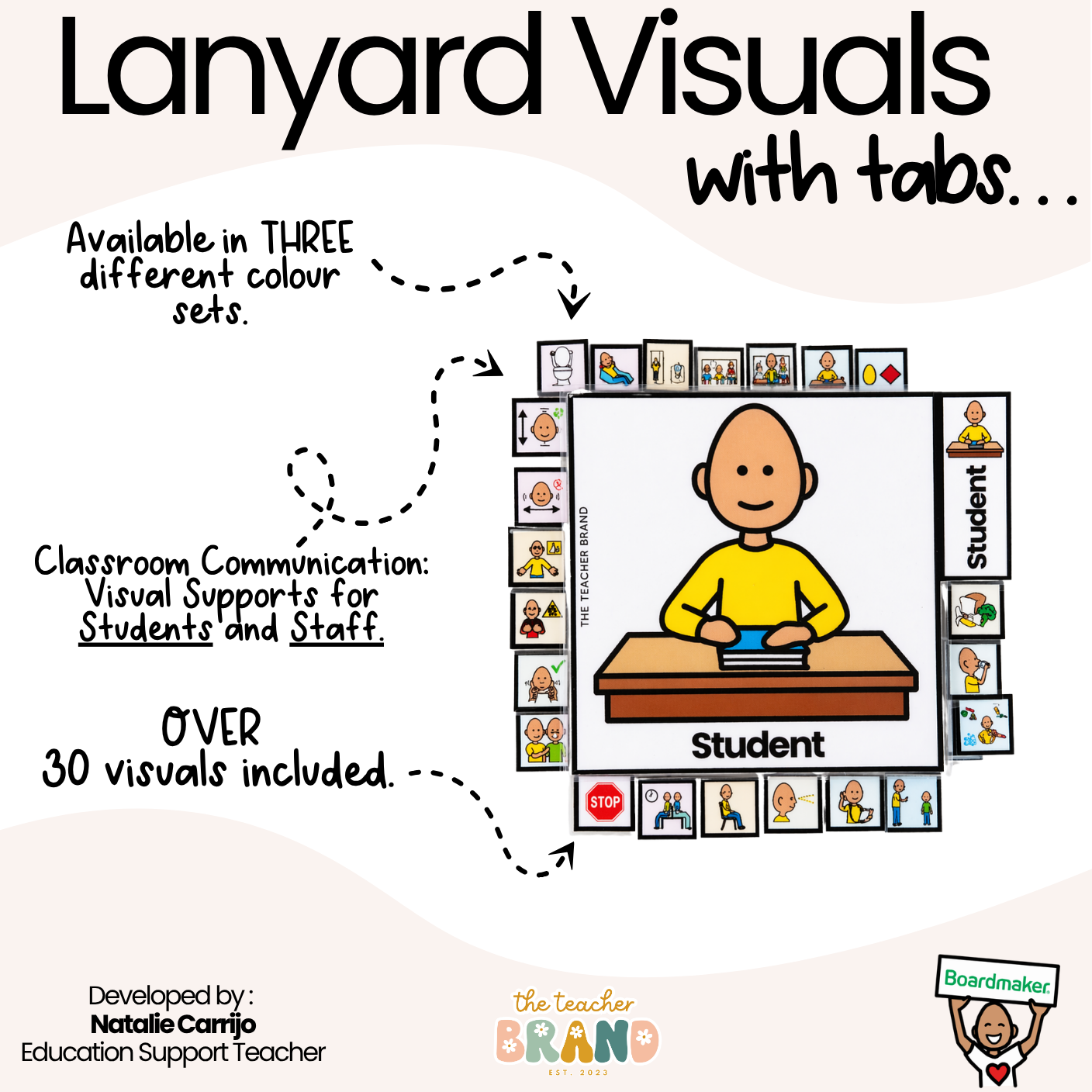Lanyard Visuals with Tabs