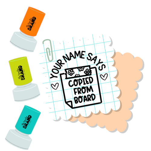 Copied From Board Stamp
