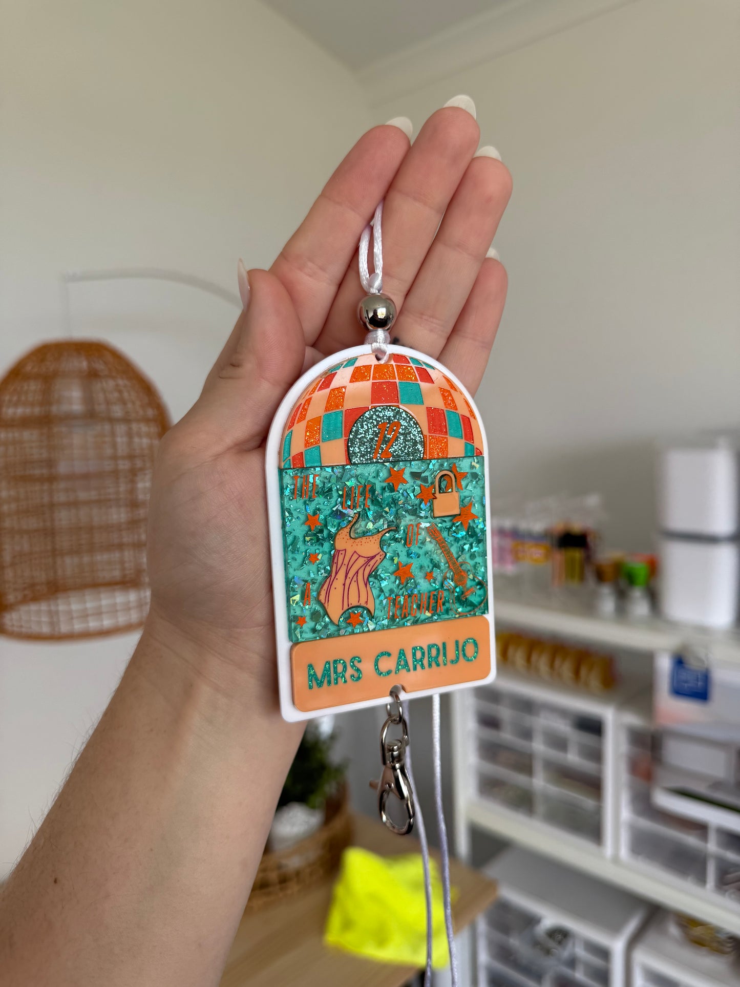 TLOAT Vinyl Record Teacher Lanyard
