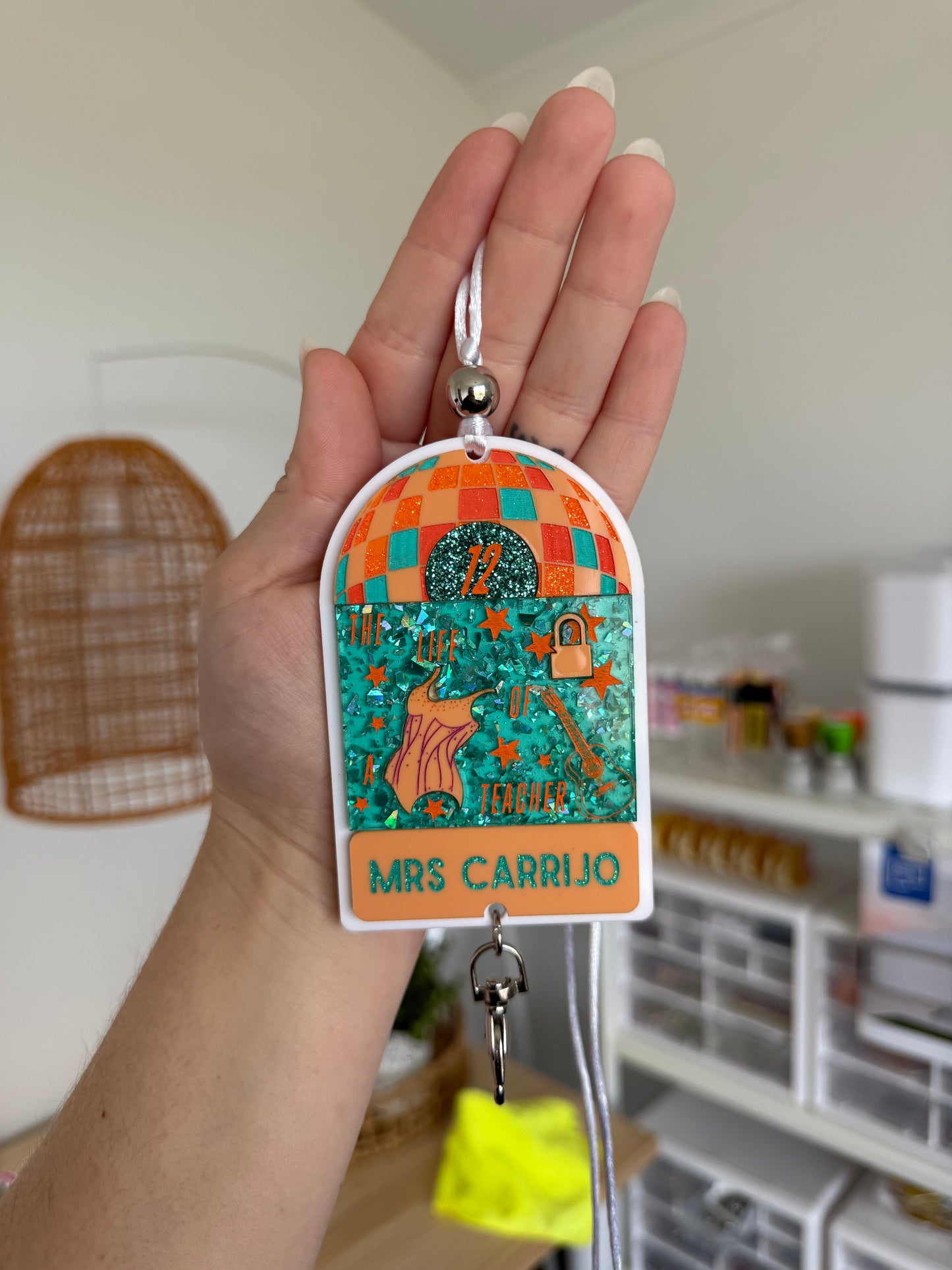 TLOAT Vinyl Record Teacher Lanyard