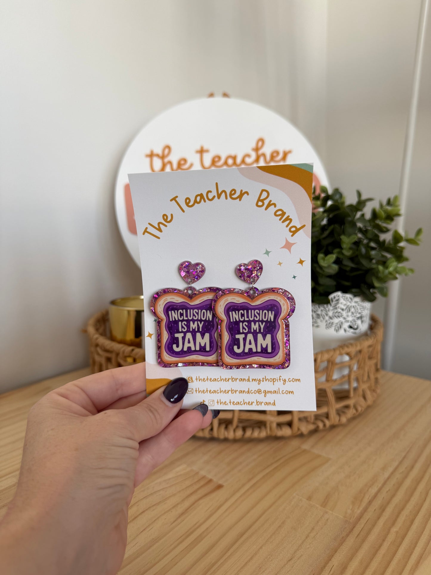 Inclusion is My JAM Dangles