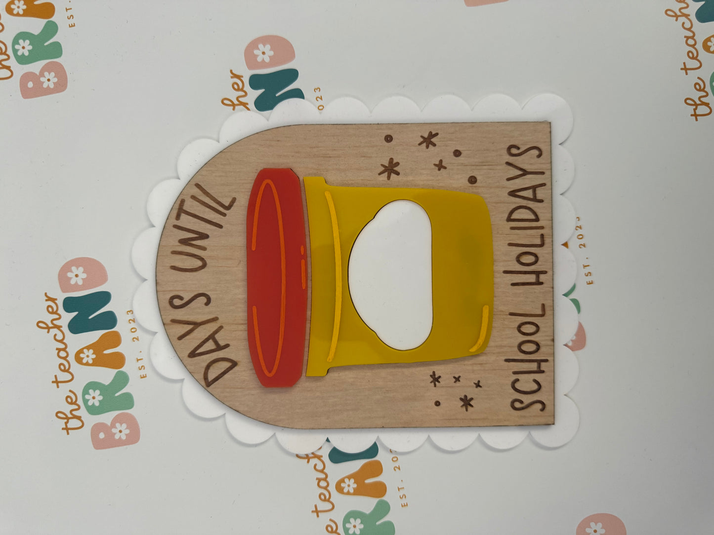 Countdown Board - SAMPLE Product