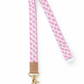 Pink Bows Fabric Lanyard