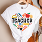 Teacher Stationery Heart T-shirt