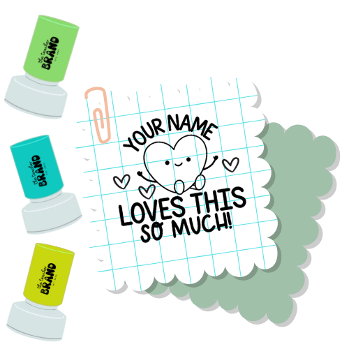 Love This SO Much Stamp