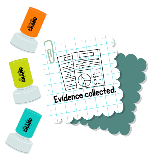 Evidence Collected Stamp