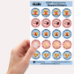 Aussie Food Favourites Sticker Sheets