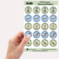 Aussie Animals Sticker Sheets
