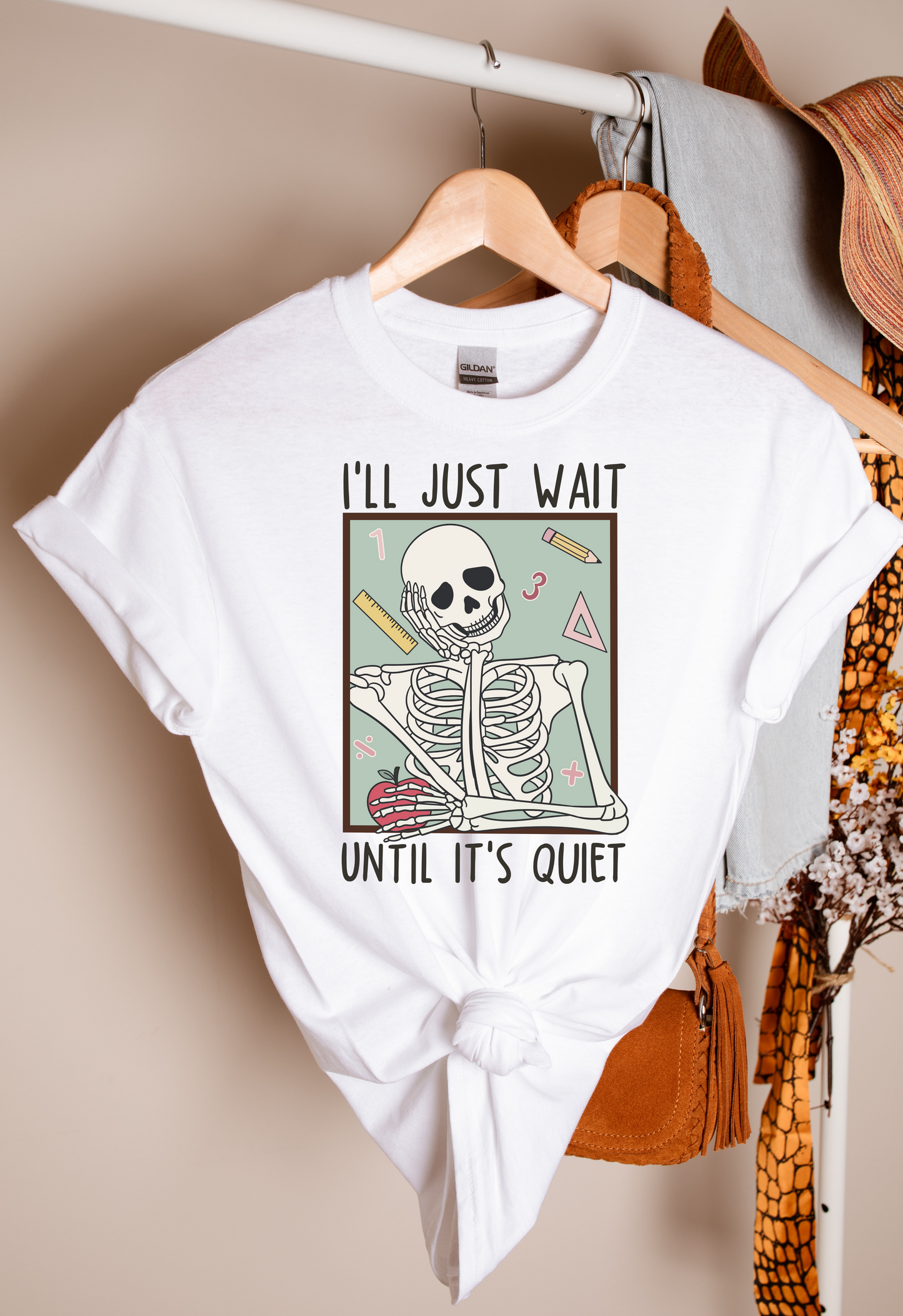 Wait Until it's Quiet Teacher T-shirt