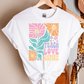 Teach Love Inspire Floral T-shirt