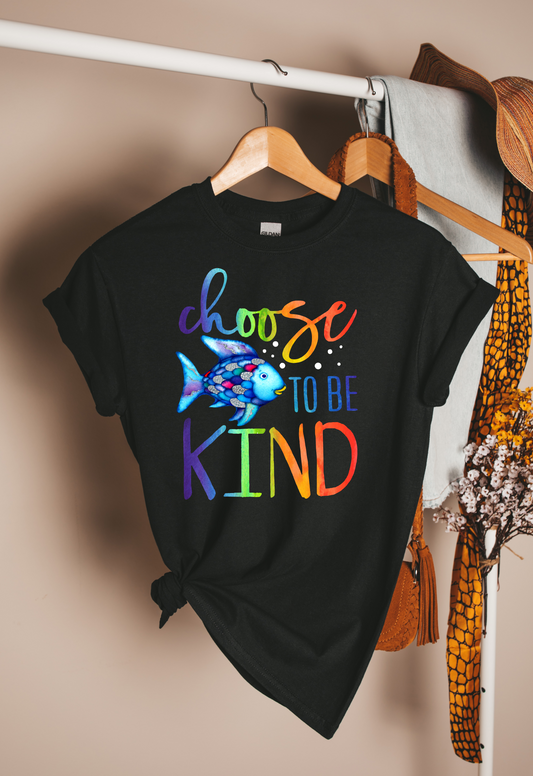 Choose to Be Kind Teacher T-shirt
