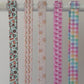 Rainbow Gingham Fabric Lanyard