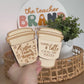 Teacher Gift Card Coffee Cup Holder